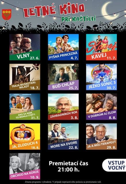 Letné kino pri kaštieli